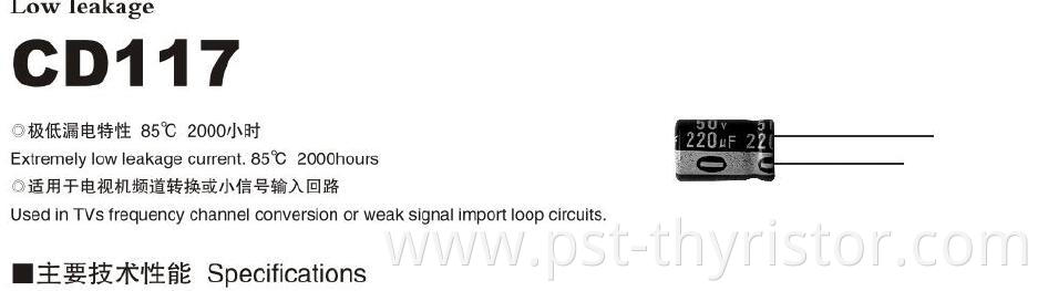 Electrolytic Capacitors CD117 (1)